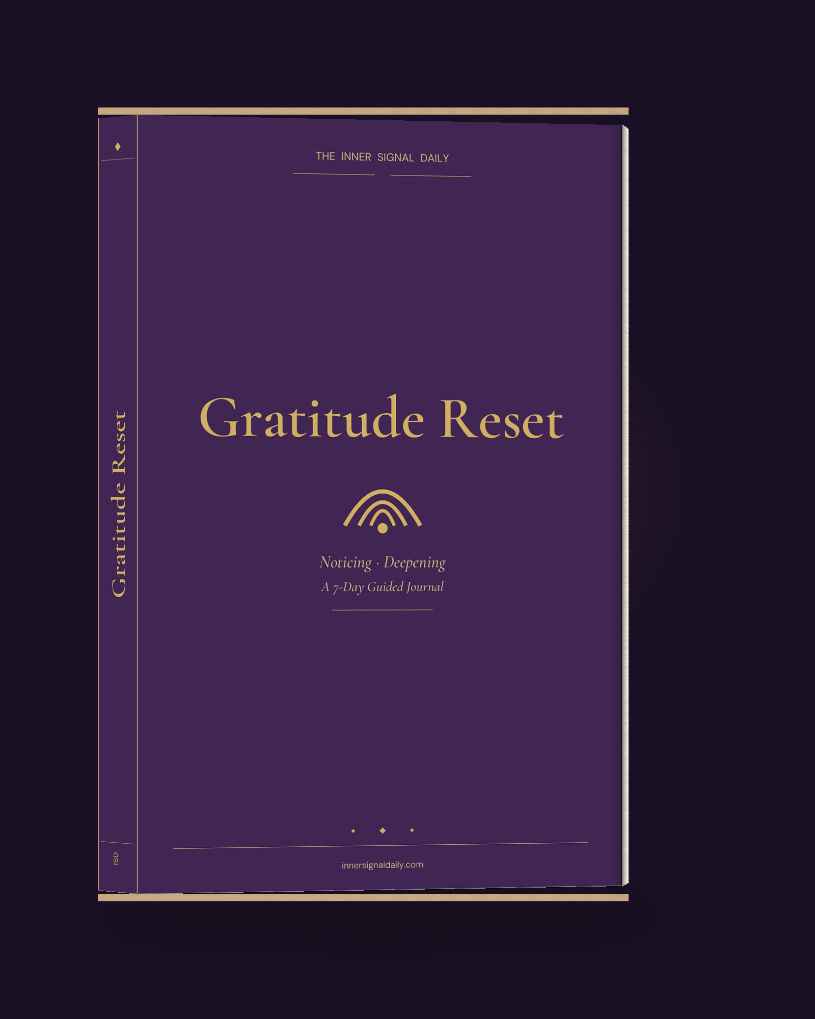 Gratitude Reset companion journal