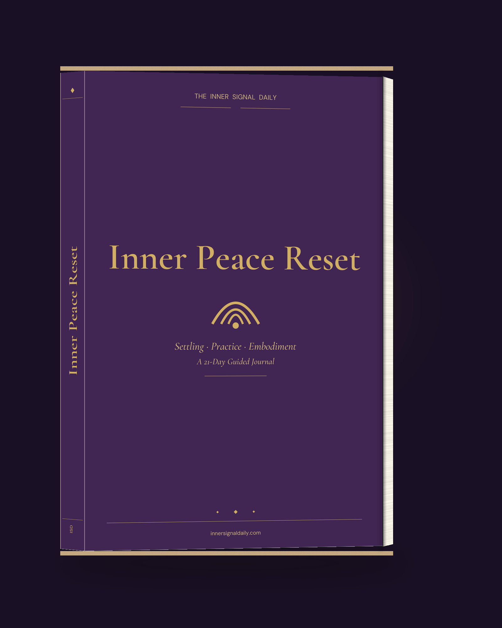 Inner Peace Reset companion journal