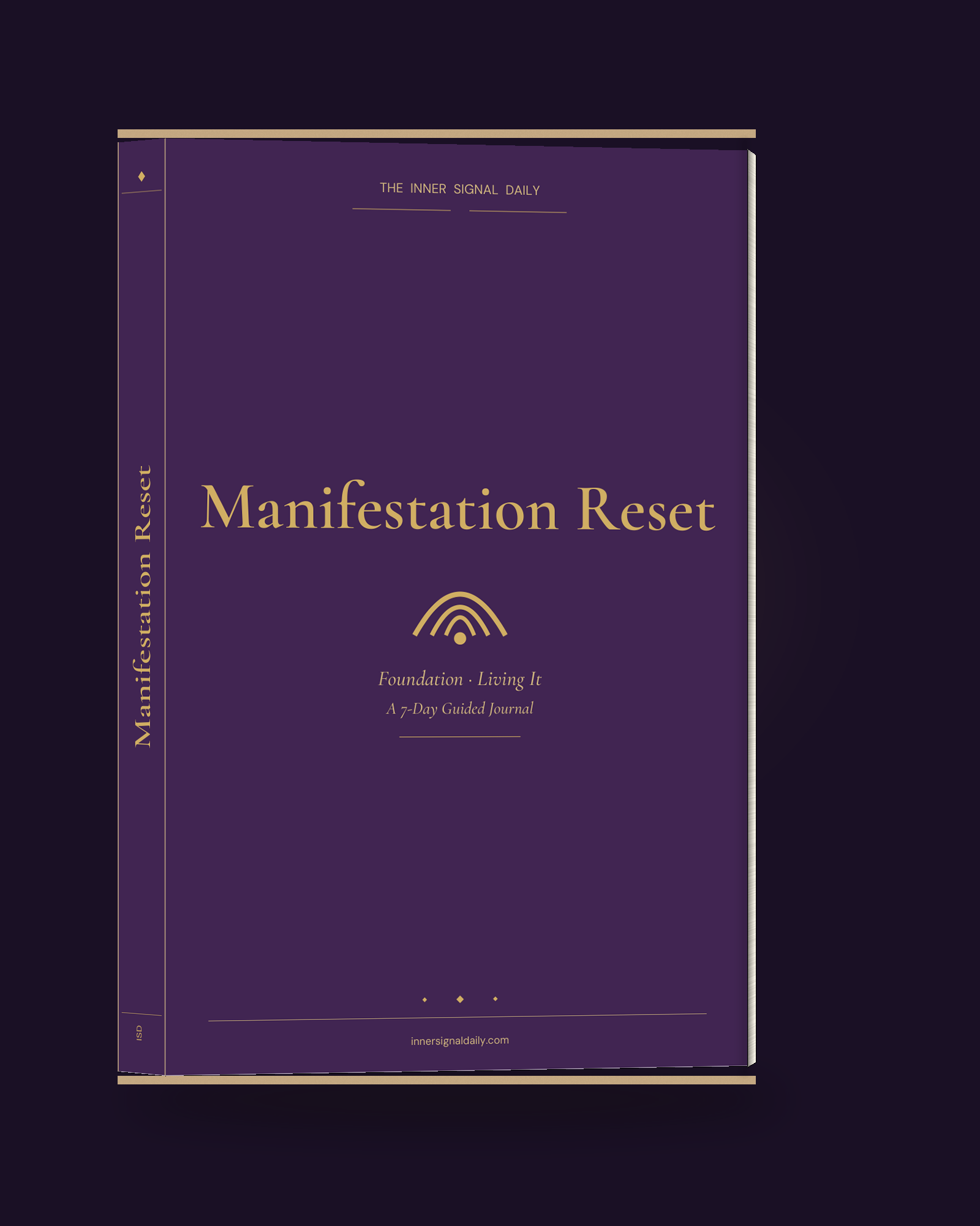 Manifestation Reset companion journal