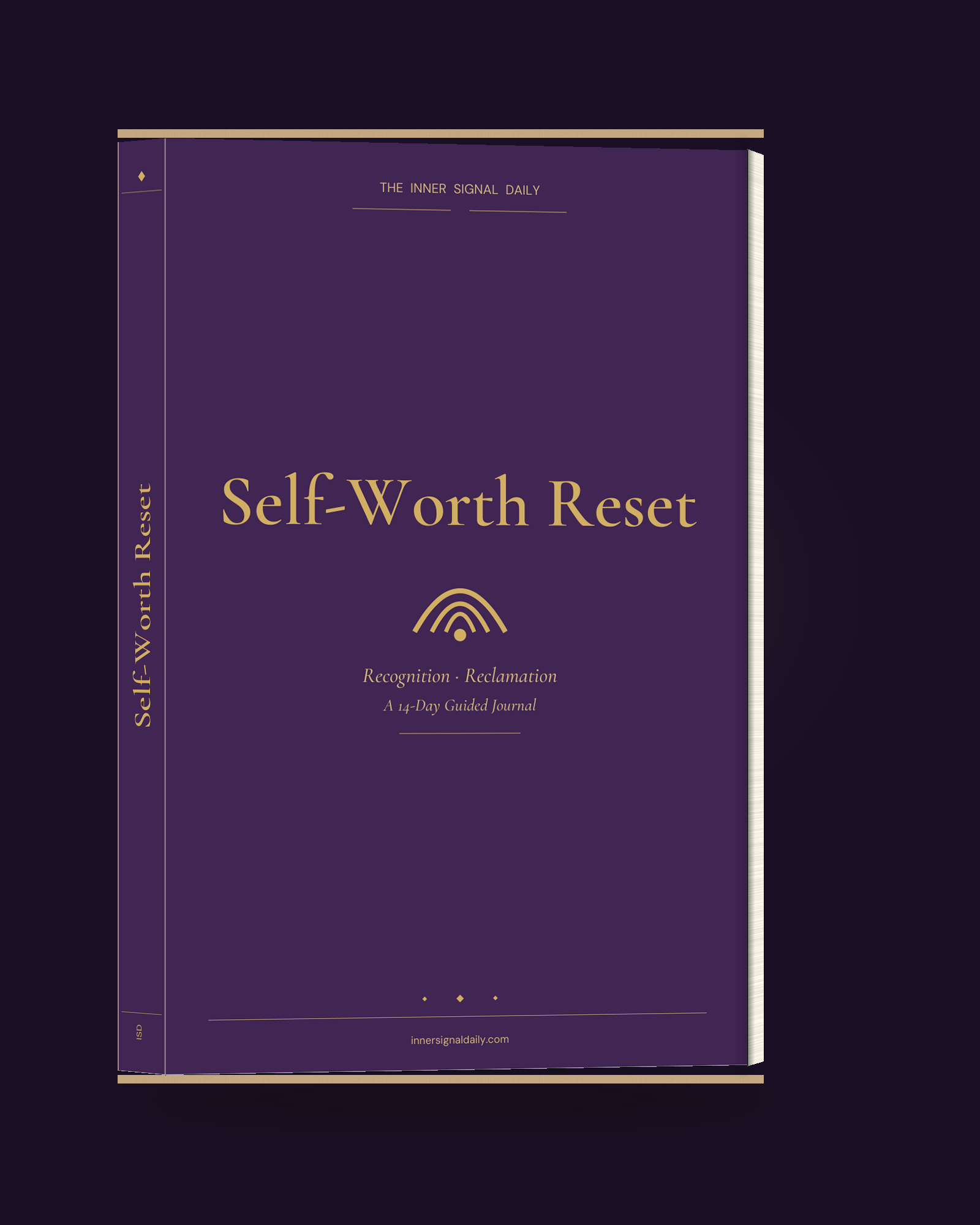 Self-Worth Reset companion journal